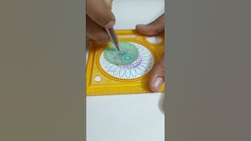 How many rotation does the pen make in total? #spirograph #art #2024