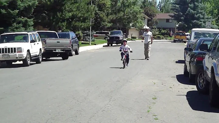 Look ma...no training wheels!