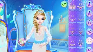 Ice princess royal wedding day Gameplay | Ice princess dress up | Best Game for girls | KaYin TV screenshot 5