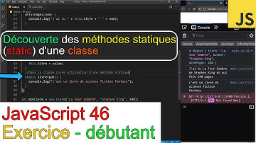 JavaScript46-Découverte des méthodes statiques-static-d