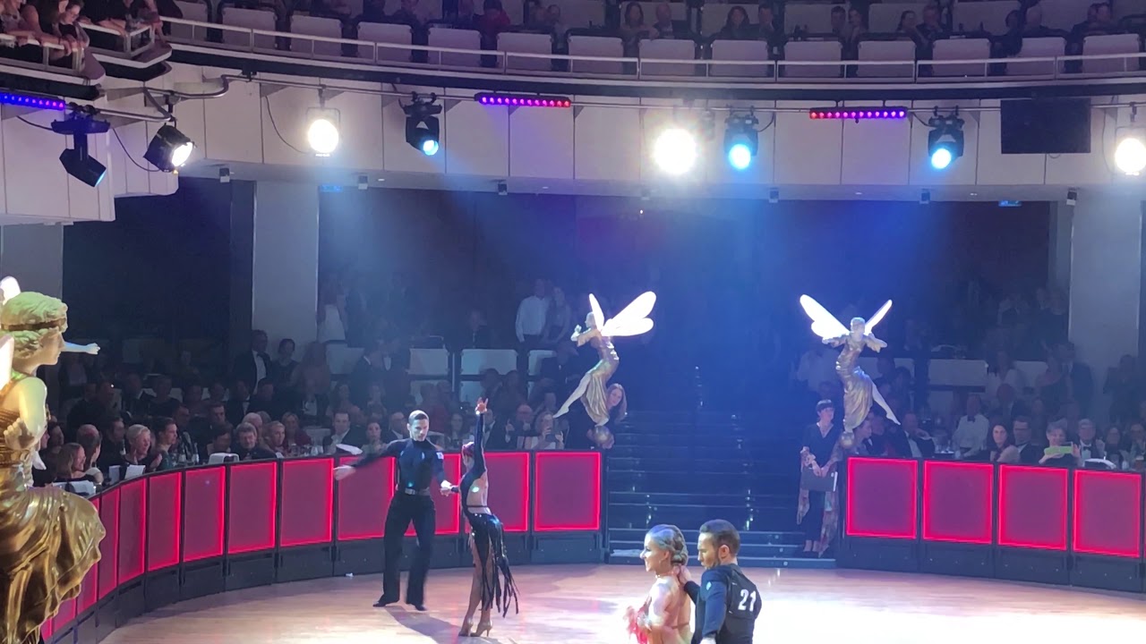 Marius Andrei Balan & Khrystyna Moshenska Cha Cha Cha - Ball der Nationen 2020