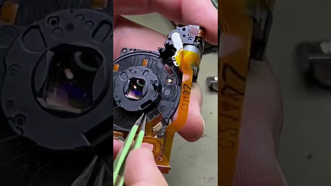 Canon Camera Repair clean out from sand Lens error fix by Works