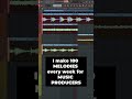 100 Melodies for Music Producers EVERY WEEK