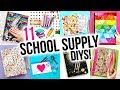 11 Back to School DIYs & Hacks! ~ How to Make Your Own School Supplies!