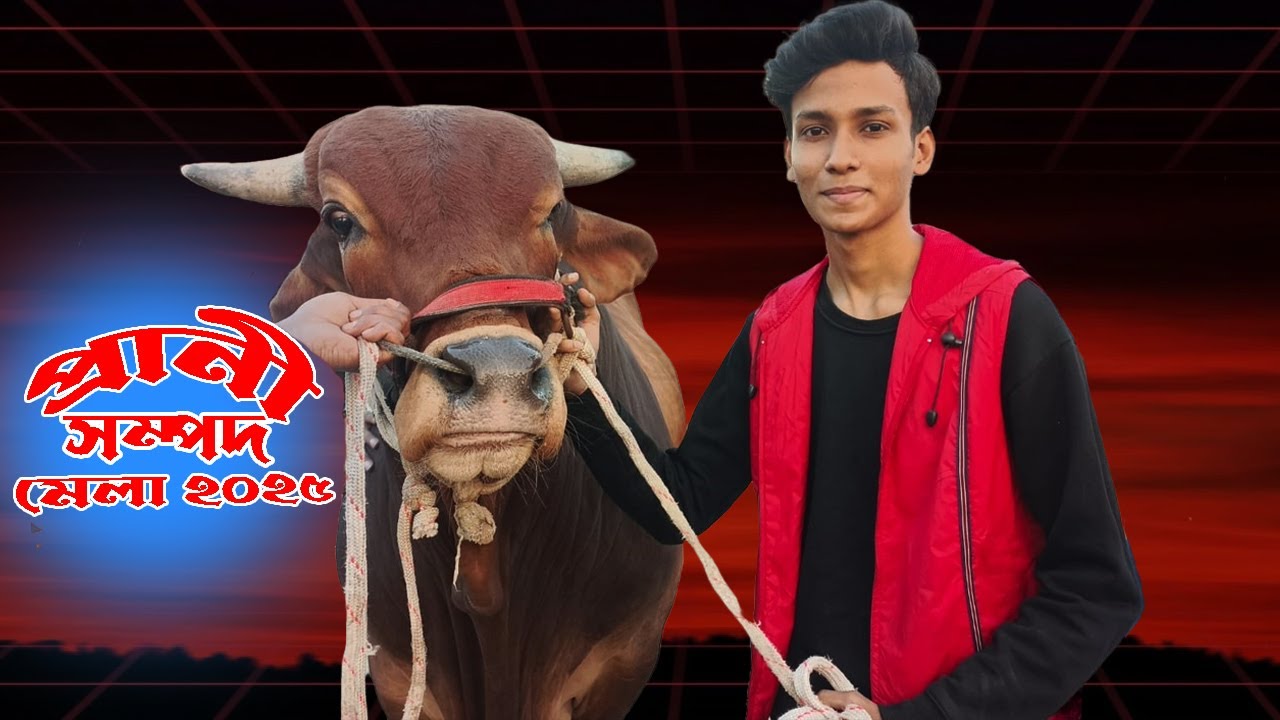 গরু দেখতে চলে আসলাম প্রানীসম্পদ মেলায় । Cattle expo 2025 । Cow video । Shahil vlog । SD Family World