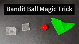 Bandit Ball Penetrate Thru Transparent Box Magic Tricks Tutorial video#magic #magictrick