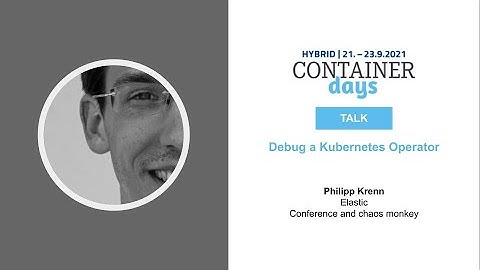 Debug a Kubernetes Operator