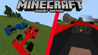 COMO TER CARRO DA FORMULA 1 PARA MINECRAFT PE 1.0.4.1 / ADDON DA FORMULA 1 PARA MCPE - Minecraft PE screenshot 1