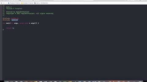 C Programmieren mit Xcode - So rundest du Zahlen