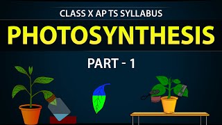 #PHOTOSYNTHESIS part 1 | NUTRITION | 10th biology | Class 10th science in English medium