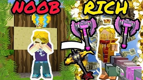 how to get Rich fast in skyblock | blockman go