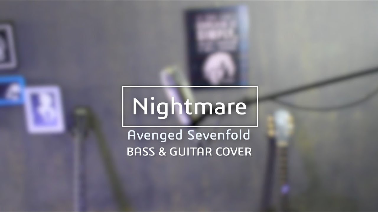 Avenged Sevenfold Nightmare Bass & Guitar Cover Feat Ringga D Raju