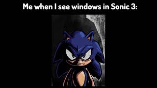 Sonic 3 meme...