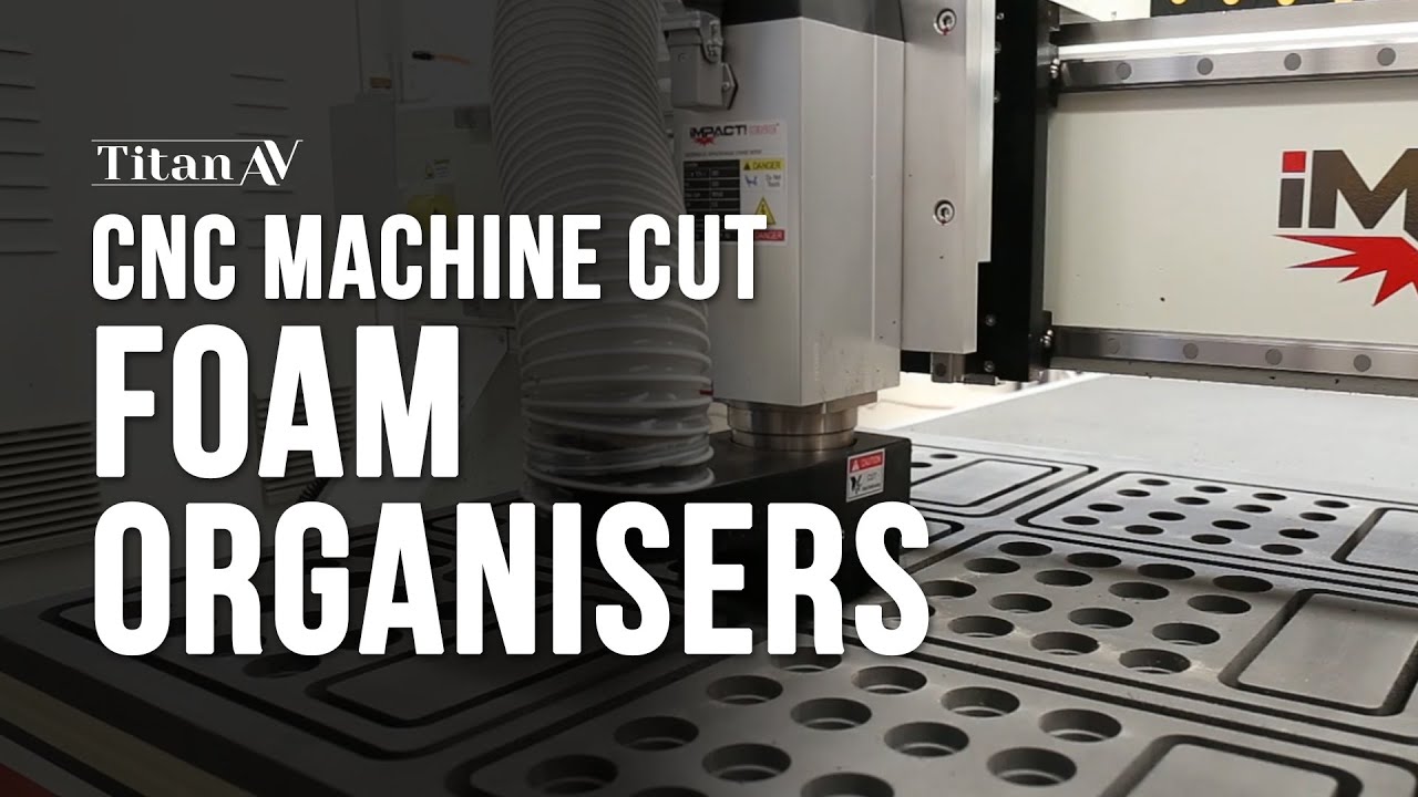 CNC Machine ✂️ EVA Foam Inserts for 🎤 Microphones