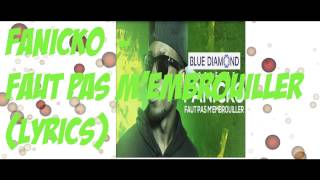 Fanicko-Faut pas m'embrouiller LYRICS by HCOCONY