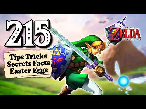 So Many Tips, Tricks, Secrets, Facts, Easter Eggs in Zelda Ocarina of Time 214 of Them! Oot
