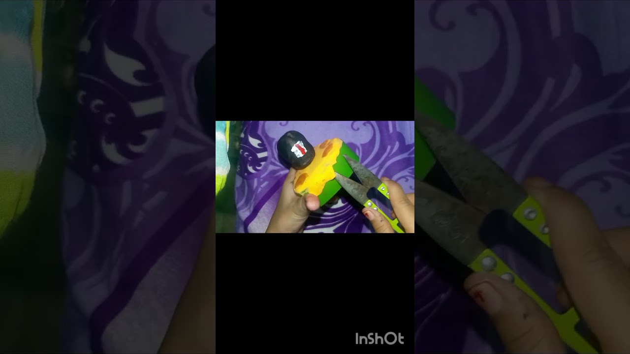 Cute shivling with clay 