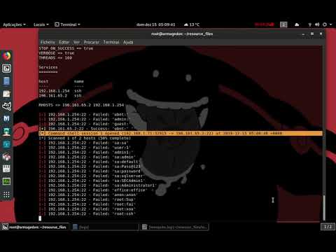 mosquito - SSH brute force