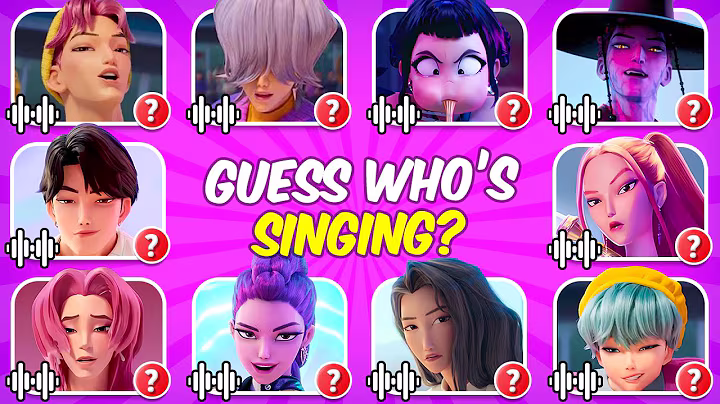 Guess KPop Demon Hunters Songs & Characters by Their Voice ~ Ultimate KPop Quiz ~ Huntrix, Saja Boys