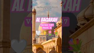 Al baqarah verse 187 part 4 meaning in English 🤍 Quran translation 🌷✨#video #versemeaning #shorts