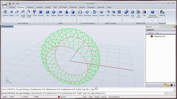 RhinoGold 2.0 Service Release 4 - Multiple pipe