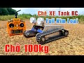 Chế Xe Tank RC Full Kim Loại Từ Xích Xe Máy Tải 100kg