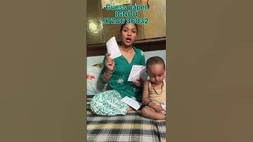 IGNOU guess papers buy sbse sste free pdf download viral shorts previous paper solved