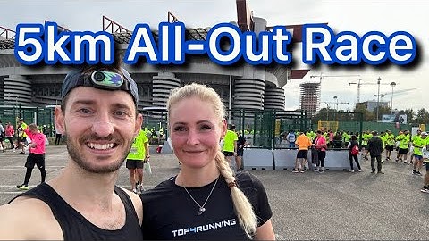Løber Deejay Milano 5km All-Out og Løber efter SEJREN🥇🏃🏻‍♂️