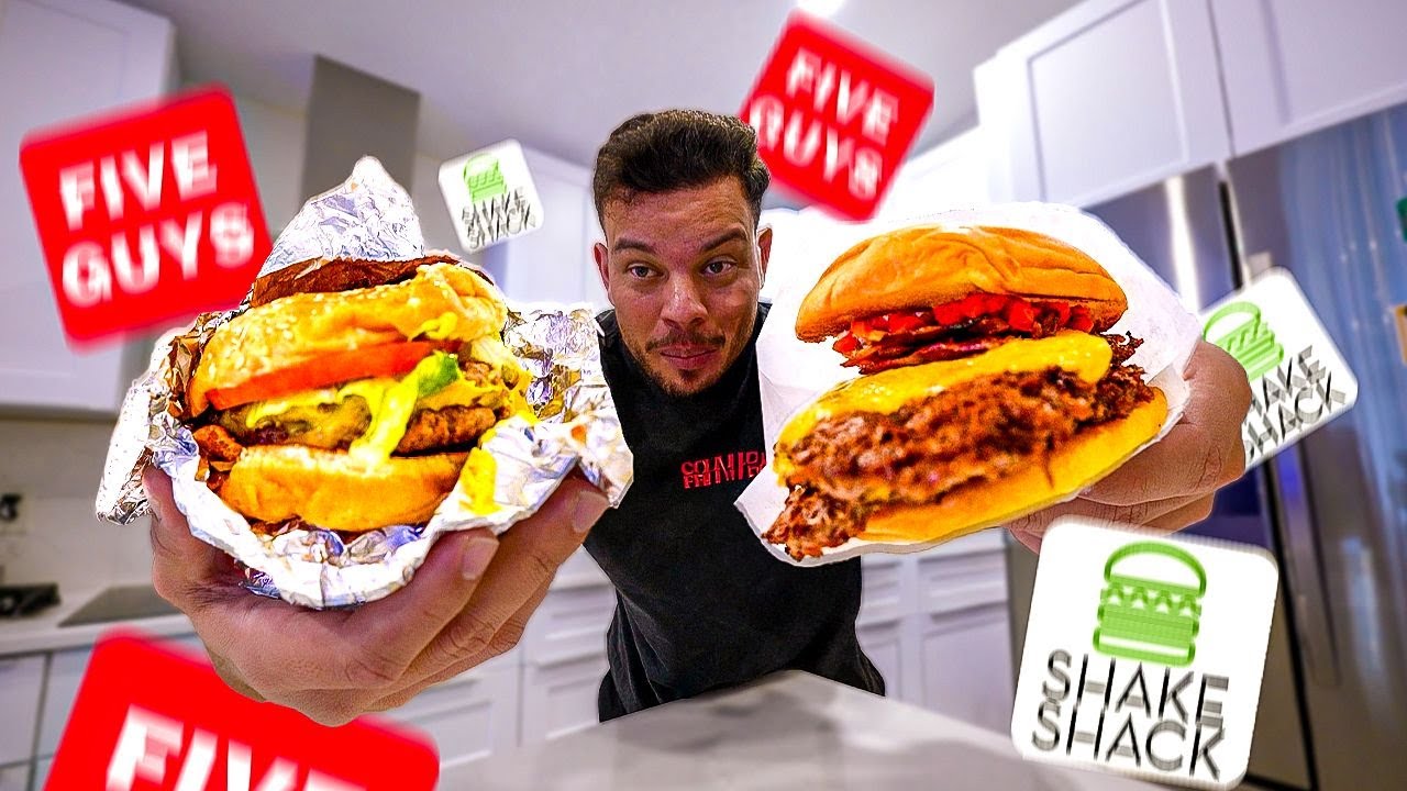FIVE GUYS vs SHAKE SHACK QUAL MELHOR ?