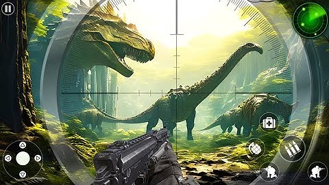 Wild Animal Hunter 3D - Dinosaur Hunter Game - New Android Gameplay