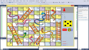 Snake Ladder Game in windows Form C#| Game Development In C#.net |Make Games in Visual Studio PART-6