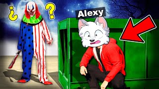 ¡NOS ESCONDEMOS del PAYASO de la DEEP WEB en GTA 5! 🤡🔪😨 ESCONDITE en GTA V - Alexy