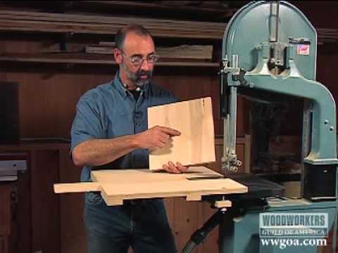 Woodworking Project Tips: Band Saw - Circle Jig on a ...