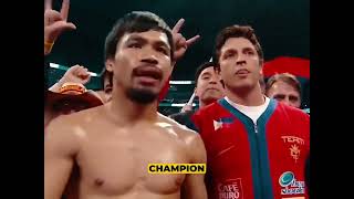 8 DIVISION WORLD CHAMPION MANNY “PACMAN” PACQUIAO