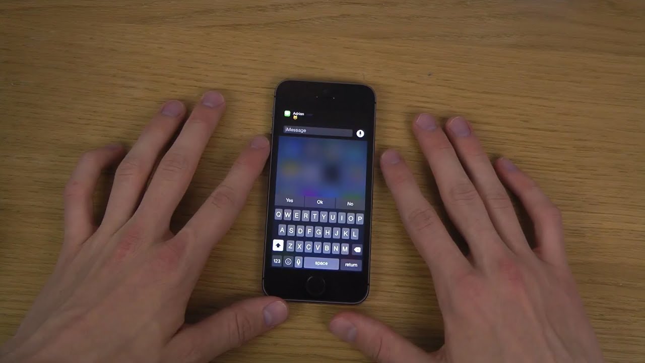 Quick Reply Ios iPhone 5S iOS 8 - Quick Reply Messages Review - YouTube