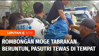 Bertabrakan dengan Minibus dari Arah Berlawanan, Pasutri Anggota Klub Moge Tewas | Liputan 6