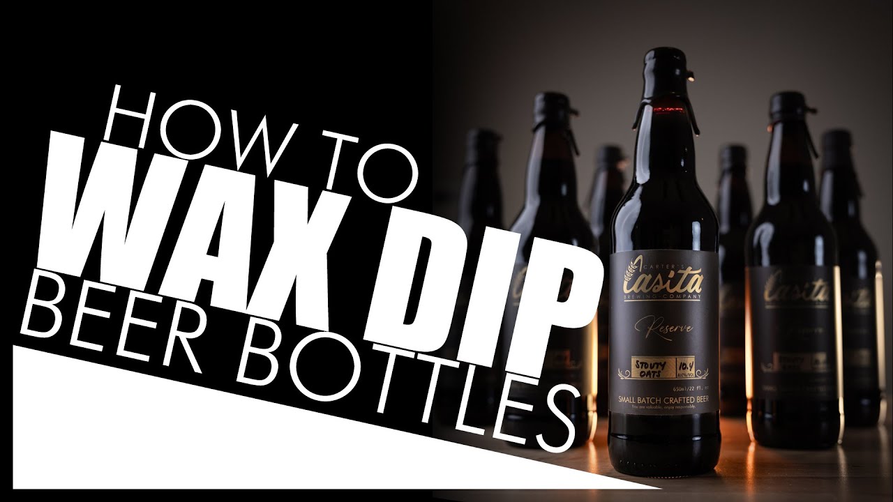 How to Wax Bottles : Sealing Corked Spirits 