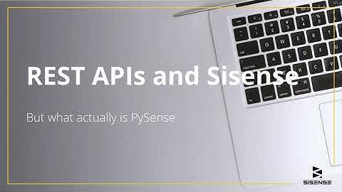 PySense 102: Sisense REST API + Python = PySense