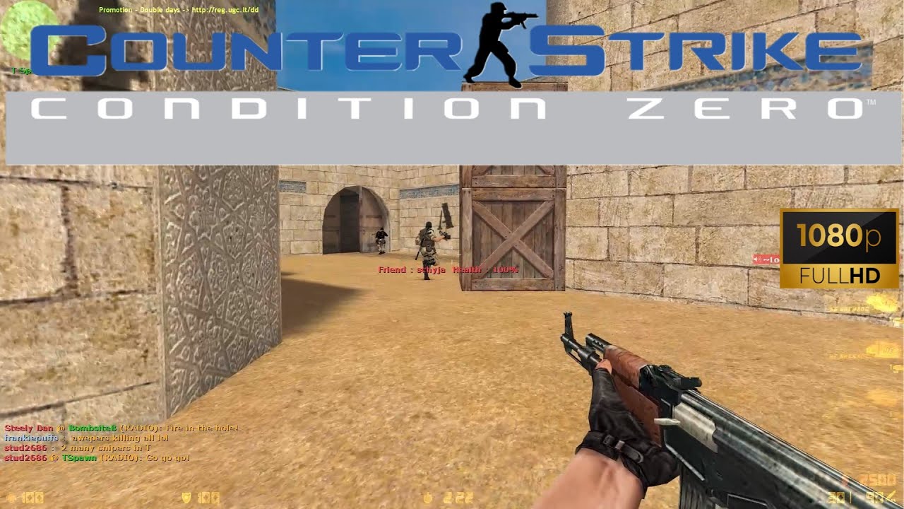 Counter-Strike: Condition Zero - PCGamingWiki PCGW - bugs, fixes, crashes,  mods, guides and improvements for every PC game