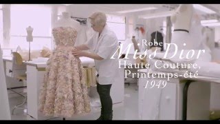 Le Petit Théâtre Dior - Making of Miss Dior dress 
