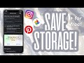 HOW TO MANAGE STORAGE IN IPHONE FOR FREE | Discover With Aesthetics With Me