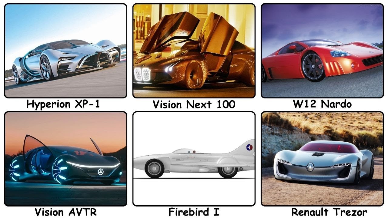Самые безумные концепт-кары всех времен