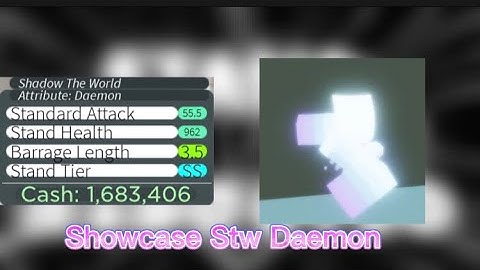 Showcase Stw Daemon | StandUpright Rebooted