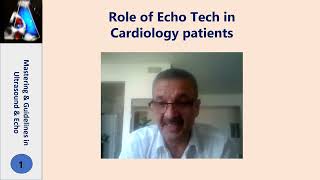 Role of Echo tech in cardiology patient