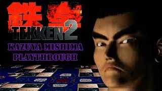 Tekken 2 Kazuya Mishima Playthrough [Medium]