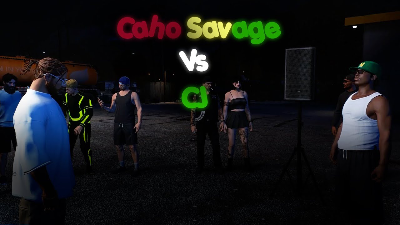 Caho Savage vs Cj Freestyle | Vorp v.0  #vorp #roleplay  #fivem #gtarp #trprp #rp #fivem #freestyle