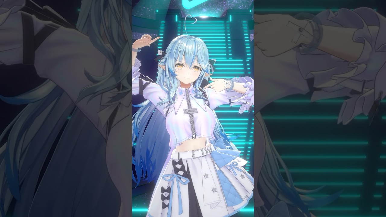 【踊ってみた】No brand girls /  μ's #hololive #雪花ラミィ #shorts