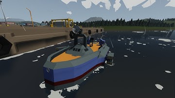 Stormworks: Search and Destroy.      K-Gun Test