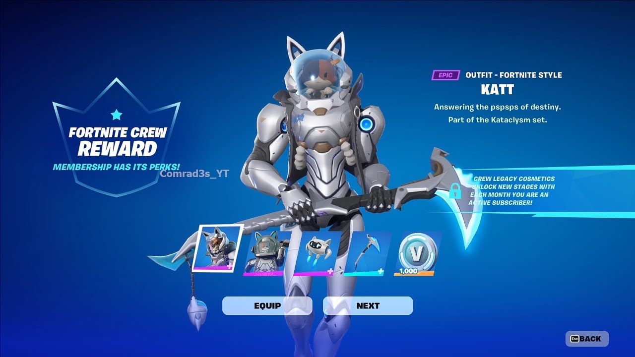 Fortnite Crew Pack March 2024: Skin, Price, Release Date