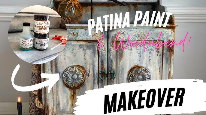 Patina Paint Tutorial - at home with Ashley